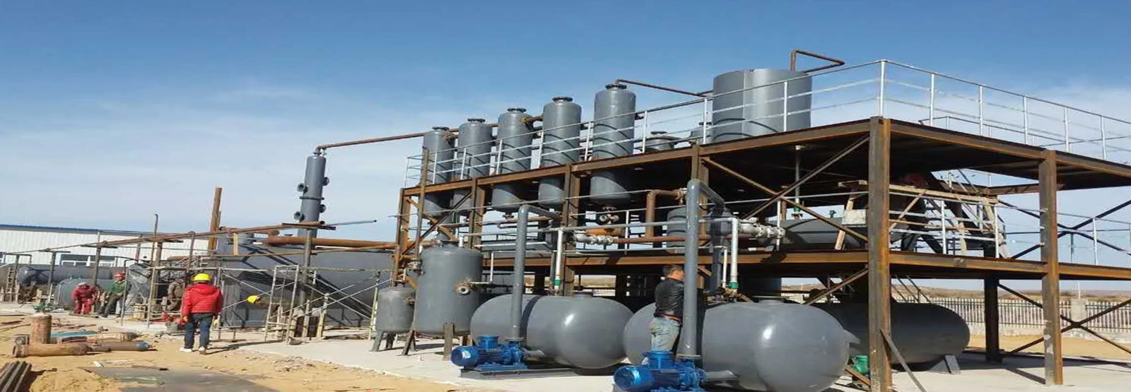 Usine de raffinage de pétrole