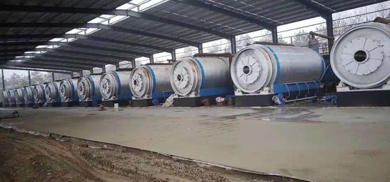Ligne de production d'huile d'essence à base de déchets pour le système de pyrolyse et de distillation