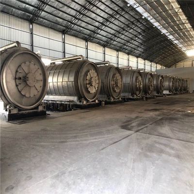 Installation guidée par un ingénieur d'une usine de pyrolyse pour le recyclage des déchets de pneus