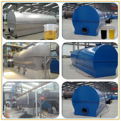 16KW Haute capacité de pétrole brut déchets d'essence utilisés huile moteur machine de raffinage d'huile moteur pour le diesel