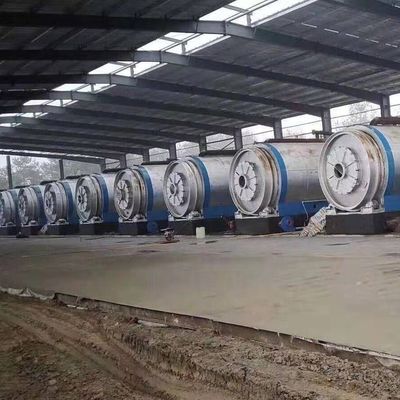15Machine de pyrolyse de 5 kW pour transformer les déchets en huile de carburant à partir de plastique de pneus et de caoutchouc