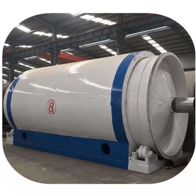 15Machine de pyrolyse de 5 kW pour transformer les déchets en huile de carburant à partir de plastique de pneus et de caoutchouc