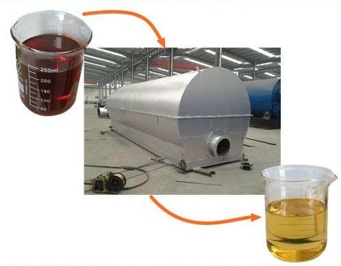 Appui technique vidéo Installation de distillation d'huile de chauffage indirect pour le raffinage du pétrole brut