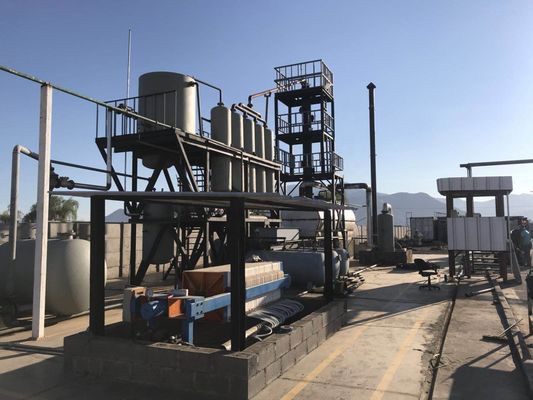 Usine de recyclage des huiles de moteur noires pour la transformation des huiles diesel