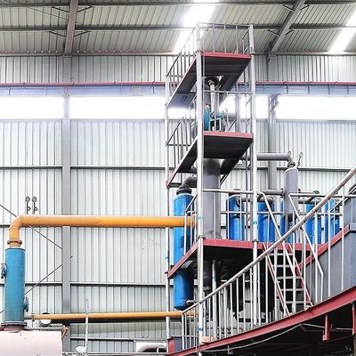 Technologie révolutionnaire, usine de distillation de déchets pétroliers pour la production de diesel et d'huile de base