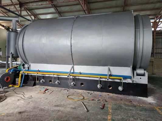 Transformation des déchets en pétrole, carburant, énergie Partie machine à pyrolyse rotative pour le recyclage