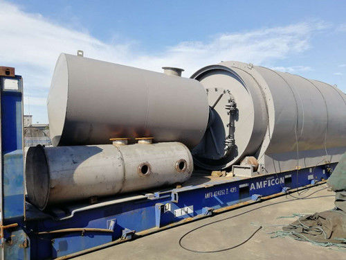 Machine de pyrolyse pour les déchets de pneus et de plastique pour l'industrie minière de l'énergie