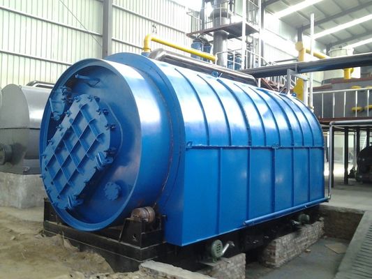 L'usine de pyrolyse de recyclage SIHAI convertit les déchets de pneus, de caoutchouc et de plastique en énergie