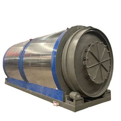 15.5kw machine de pyrolyse pour convertir les déchets de plastique/ pneus en huile de combustible écologique