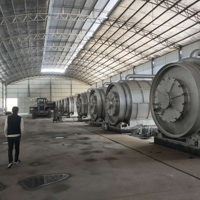 Énergie Mines 30 tonnes par jour usine de pyrolyse de l'huile de pneus en caoutchouc