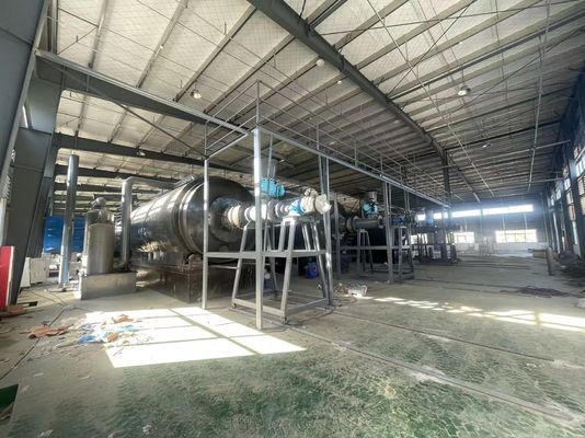 Réacteur de recyclage de pneus de 10 t/jour pour équipement de pyrolyse d'huile de combustible Application polyvalente