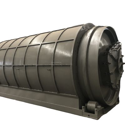 Machine de pyrolyse pour le recyclage des déchets plastiques de pneus à l'huile de combustible pour le fil d'acier du produit final