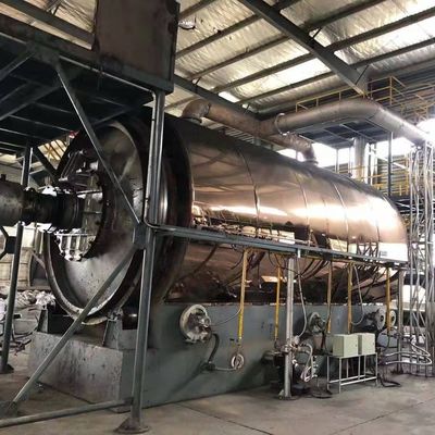 Machine de pyrolyse des boues d'huile plastique avec certificat COC en Algérie