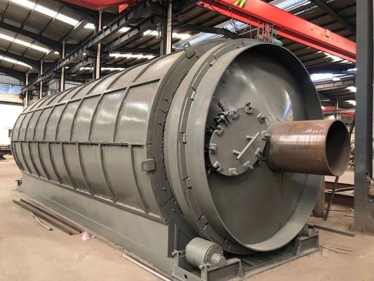 Système de refroidissement à l'eau Machine de recyclage de pneus à huile de pyrolyse à haut rendement d'huile