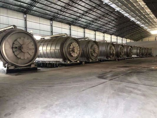 17Machine de recyclage de pneus à pyrolyse d'huile de 0,5 kW avec un rendement d'huile élevé