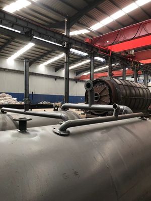 Ligne de production de pneus de pyrolyse à pétrole de 38 tonnes de capacité pour un emplacement de 300 m2