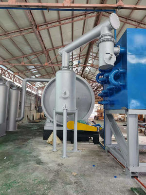Machines de pyrolyse pour la conversion de petits déchets plastiques en huile diesel Voltage 380V