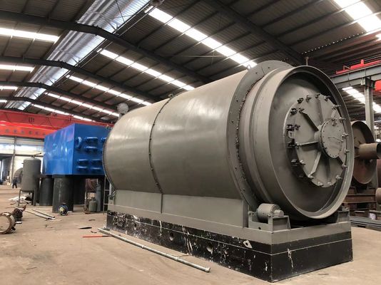 Équipement de pyrolyse de 10 T/jour pour la conversion de plastique en carburant diesel