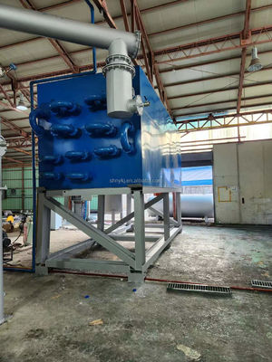 Installation de pyrolyse de déchets de pneus de haute technologie pour la gestion des déchets