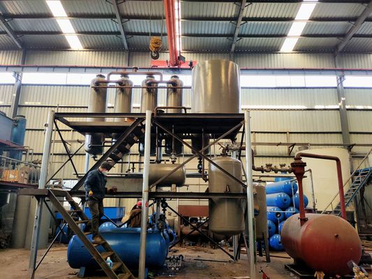 Installation modulaire de distillation sous vide du pétrole brut pour le diesel et le carburant d'avion